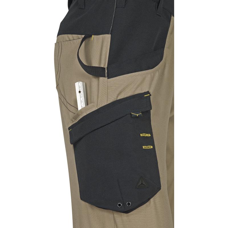 Delta Plus Panoply M5SA2 Mach Spirit Beige Bib & Brace Work Dungarees Overalls 